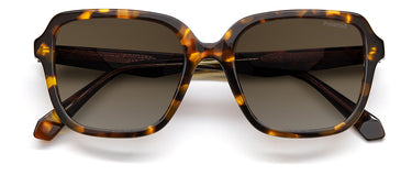 Women Polaroid Sunglasses: PLD 4095/S/X - Havana - SpecSMART Eye Clinic (Front View)